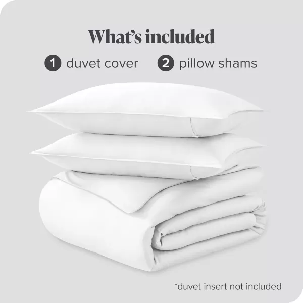 Bare Home 100 Organic Cotton Sateen Duvet Cover Set  KingCal King Size  Smooth Sateen Weave  Warm ampamp Luxurious  KingCal King Duvet Cover KingCal King Dusty RoseWhite