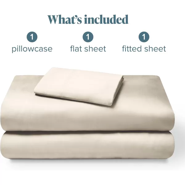 Bare Home 100 Rayon Made from Bamboo Queen Sheet Set  4 Piece Bedding Set  Deep Pockets  Breathable  Easy Fit  Bedding Sheets ampamp Pillowcases Queen Light Pink07  Sand