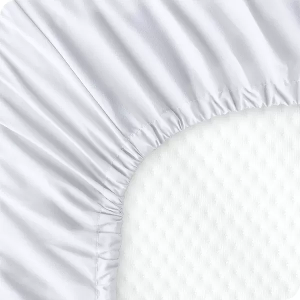 Bare Home 2Pack Fitted Crib Sheets  Premium 1800 UltraSoft Microfiber  Breathable  Baby Sheet  for Boys ampamp Girls  Fits Standard Crib and Toddler Mattresses Crib Sky BlueWhite16  Spring MintWhite