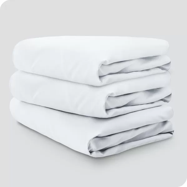 Bare Home 2Pack Fitted Crib Sheets  Premium 1800 UltraSoft Microfiber  Breathable  Baby Sheet  for Boys ampamp Girls  Fits Standard Crib and Toddler Mattresses Crib Sky BlueWhite01  White