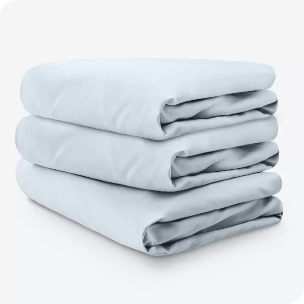 Bare Home 2Pack Fitted Crib Sheets  Premium 1800 UltraSoft Microfiber  Breathable  Baby Sheet  for Boys ampamp Girls  Fits Standard Crib and Toddler Mattresses Crib Sky BlueWhite04  Sky Blue