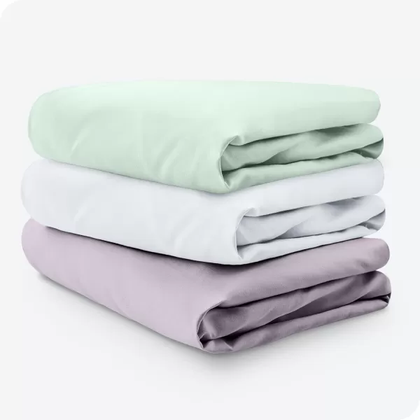 Bare Home 2Pack Fitted Crib Sheets  Premium 1800 UltraSoft Microfiber  Breathable  Baby Sheet  for Boys ampamp Girls  Fits Standard Crib and Toddler Mattresses Crib Sky BlueWhite23  Spring MintLilacWhite