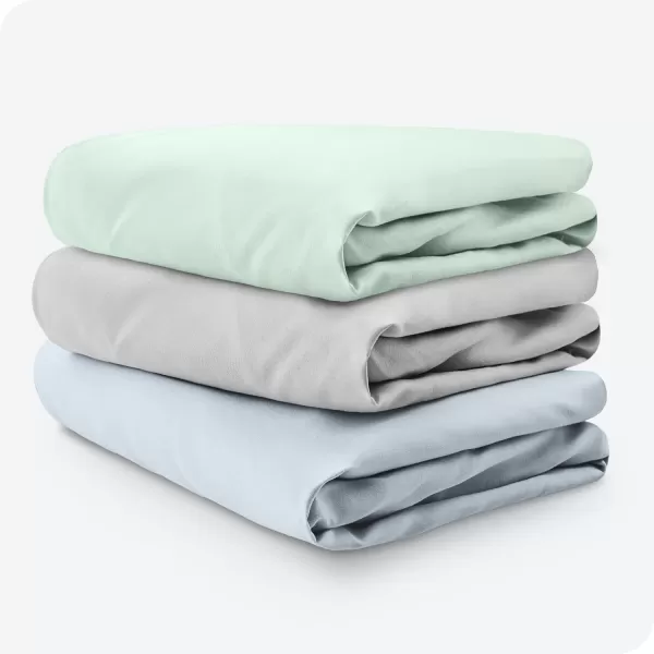 Bare Home 2Pack Fitted Crib Sheets  Premium 1800 UltraSoft Microfiber  Breathable  Baby Sheet  for Boys ampamp Girls  Fits Standard Crib and Toddler Mattresses Crib Sky BlueWhite20  Sky BlueSpring MintCloud Grey