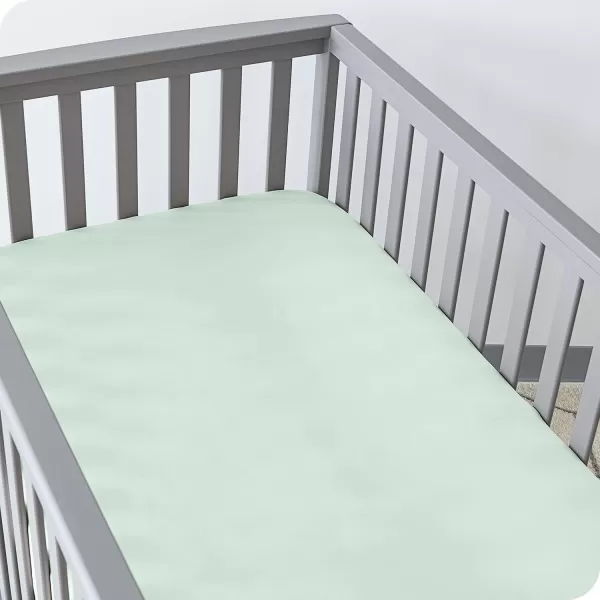 Bare Home 2Pack Fitted Crib Sheets  Premium 1800 UltraSoft Microfiber  Breathable  Baby Sheet  for Boys ampamp Girls  Fits Standard Crib and Toddler Mattresses Crib Sky BlueWhite17  Spring MintCloud Grey