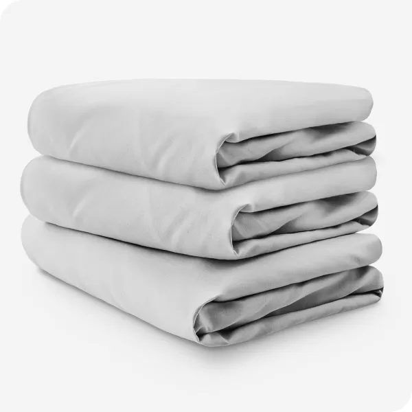 Bare Home 2Pack Fitted Crib Sheets  Premium 1800 UltraSoft Microfiber  Breathable  Baby Sheet  for Boys ampamp Girls  Fits Standard Crib and Toddler Mattresses Crib Sky BlueWhite03  Cloud Grey