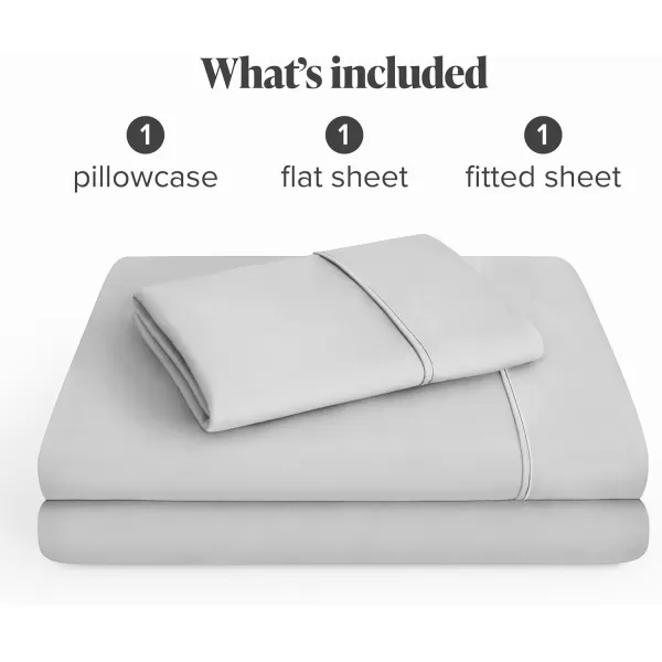 Bare Home Queen Sheet Set  22quot Deep Pockets  Luxury 1800 UltraSoft Microfiber Queen Bed Sheets  Double Brushed  Easy Fit  4 Piece Set  Bedding Sheets ampamp Pillowcases Queen Grey05  Cloud Grey