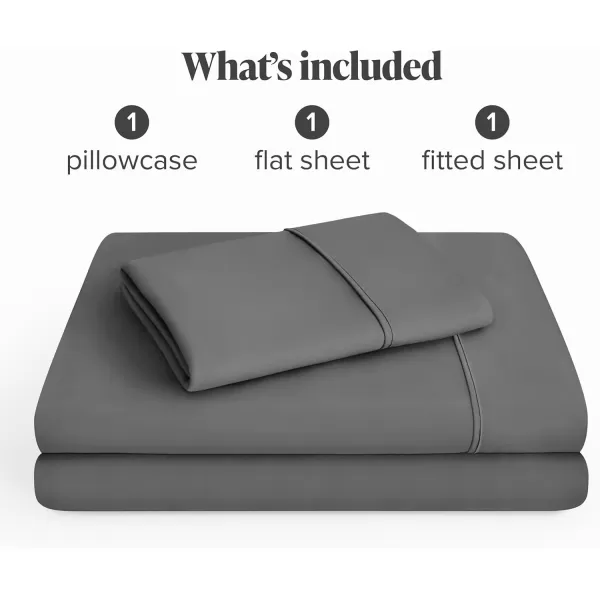 Bare Home Queen Sheet Set  22quot Deep Pockets  Luxury 1800 UltraSoft Microfiber Queen Bed Sheets  Double Brushed  Easy Fit  4 Piece Set  Bedding Sheets ampamp Pillowcases Queen Grey03  Grey