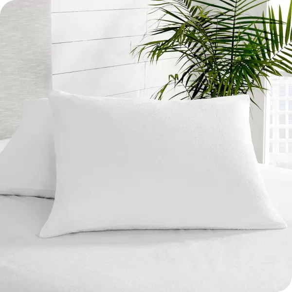 Bare Home Twin XL Waterproof Mattress Protector  39 in x 80 in White Vinyl FreePillow Protectors Standard