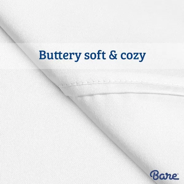 Bare Home TwinTwin Extra Long Flat Sheet  Premium 1800 UltraSoft Top Sheet  Hotel Luxury  Double Brushed  Easy Care  1 TwinTwin XL Flat Sheet Only TwinTwin XL White03  Grey