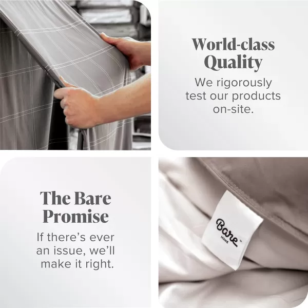 Bare Home TwinTwin Extra Long Flat Sheet  Premium 1800 UltraSoft Top Sheet  Hotel Luxury  Double Brushed  Easy Care  1 TwinTwin XL Flat Sheet Only TwinTwin XL White03  Grey
