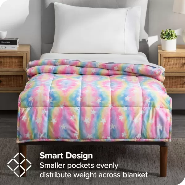 Bare Home Weighted Blanket for Adults 22lb 60quot x 80quot  AllNatural 100 Cotton  Premium Heavy Blanket Nontoxic Glass Beads Light Grey 60quotx80quot21  Minky Fleece Unicorn
