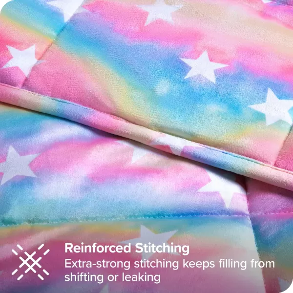 Bare Home Weighted Blanket for Adults 22lb 60quot x 80quot  AllNatural 100 Cotton  Premium Heavy Blanket Nontoxic Glass Beads Light Grey 60quotx80quot21  Minky Fleece Unicorn