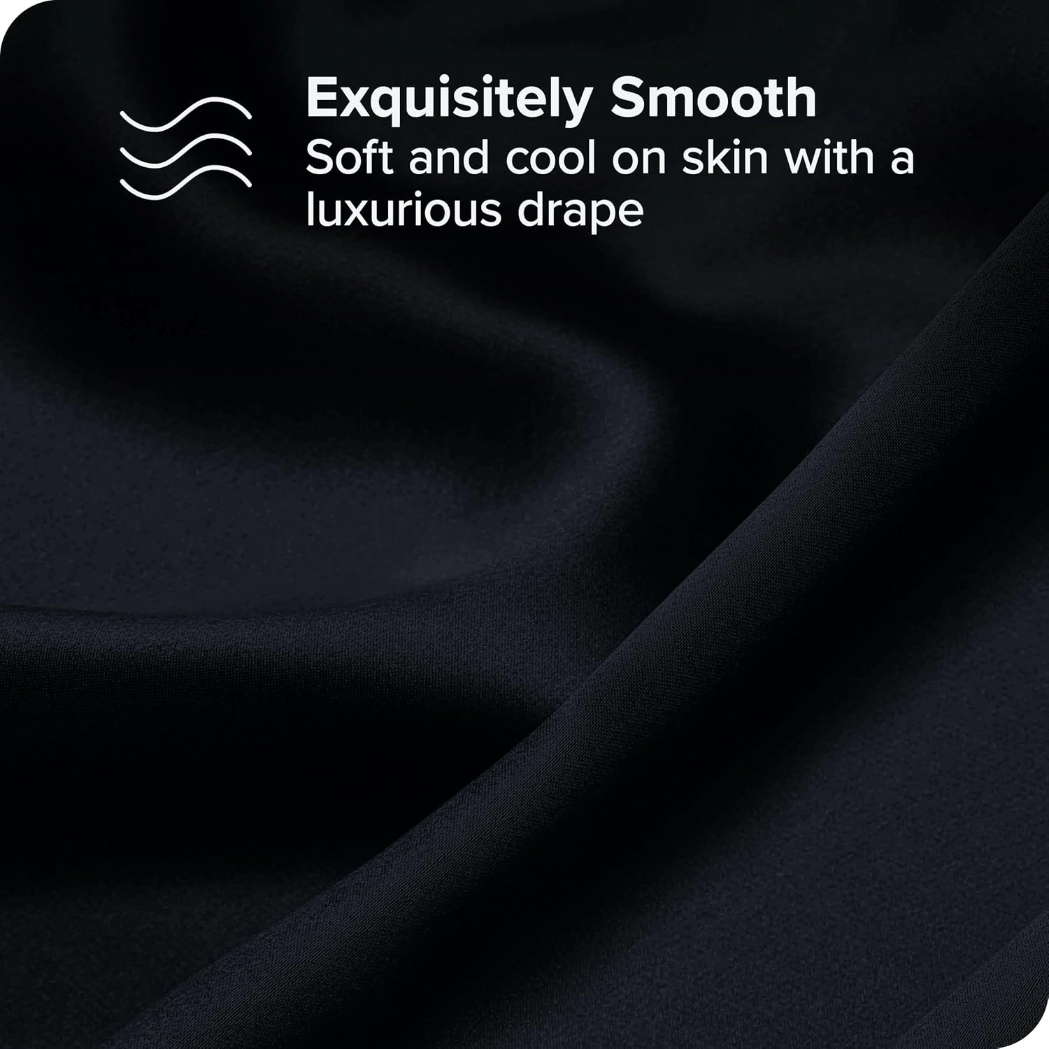 Bare Home 100 Mulberry Silk Pillowcase for Hair and Skin  Ultra Premium 6A Grade 19 Momme Silk Pillow Case  Envelope Enclosure  Breathable Cooling Pillow Cover Standard White02  Black