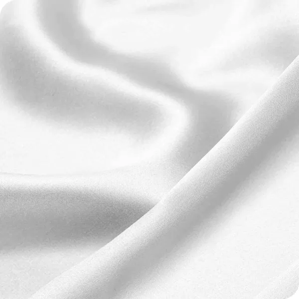 Bare Home 100 Mulberry Silk Pillowcase for Hair and Skin  Ultra Premium 6A Grade 19 Momme Silk Pillow Case  Envelope Enclosure  Breathable Cooling Pillow Cover Standard White01  White