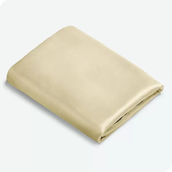Bare Home 100 Mulberry Silk Pillowcase for Hair and Skin  Ultra Premium 6A Grade 19 Momme Silk Pillow Case  Envelope Enclosure  Breathable Cooling Pillow Cover Standard White09  Champagne