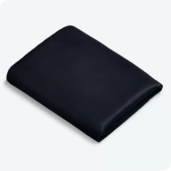 Bare Home 100 Mulberry Silk Pillowcase for Hair and Skin  Ultra Premium 6A Grade 19 Momme Silk Pillow Case  Envelope Enclosure  Breathable Cooling Pillow Cover Standard White02  Black