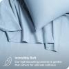 imageBare Home Organic Cotton Flannel Sheet Set  Cal King Size  100 Cotton  Double Brushed for Extra Softness ampamp Comfort  Warm Cozy and Durable  Breathable  Bed Sheets Cal King Dark Blue10  Light Blue