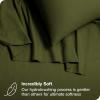 imageBare Home Organic Cotton Flannel Sheet Set  Cal King Size  100 Cotton  Double Brushed for Extra Softness ampamp Comfort  Warm Cozy and Durable  Breathable  Bed Sheets Cal King Dark Blue06  Cypress