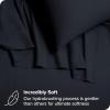 imageBare Home Organic Cotton Flannel Sheet Set  Cal King Size  100 Cotton  Double Brushed for Extra Softness ampamp Comfort  Warm Cozy and Durable  Breathable  Bed Sheets Cal King Dark Blue05  Midnight Blue