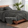 imageBare Home Organic Cotton Flannel Sheet Set  Cal King Size  100 Cotton  Double Brushed for Extra Softness ampamp Comfort  Warm Cozy and Durable  Breathable  Bed Sheets Cal King Dark Blue02  Grey