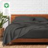 imageBare Home Organic Cotton Flannel Sheet Set  Cal King Size  100 Cotton  Double Brushed for Extra Softness ampamp Comfort  Warm Cozy and Durable  Breathable  Bed Sheets Cal King Dark Blue02  Grey