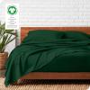 imageBare Home Organic Cotton Flannel Sheet Set  Cal King Size  100 Cotton  Double Brushed for Extra Softness ampamp Comfort  Warm Cozy and Durable  Breathable  Bed Sheets Cal King Dark Blue11  Forest Green