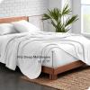 imageBare Home Organic Cotton Flannel Sheet Set  Cal King Size  100 Cotton  Double Brushed for Extra Softness ampamp Comfort  Warm Cozy and Durable  Breathable  Bed Sheets Cal King Dark Blue01  White