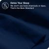 imageBare Home Organic Cotton Flannel Sheet Set  Cal King Size  100 Cotton  Double Brushed for Extra Softness ampamp Comfort  Warm Cozy and Durable  Breathable  Bed Sheets Cal King Dark Blue08  Dark Blue