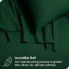 imageBare Home Organic Cotton Flannel Sheet Set  Cal King Size  100 Cotton  Double Brushed for Extra Softness ampamp Comfort  Warm Cozy and Durable  Breathable  Bed Sheets Cal King Dark Blue11  Forest Green