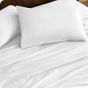 imageBare Home 100 Organic Cotton Queen Sheet Set  Crisp Percale Weave  Lightweight ampamp Breathable  Bedding Sheets ampamp Pillowcases Queen Dusty Blue07  French Beige
