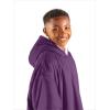 imageBare Home Wearable Blanket BCozy Hoodie  Soft Plush Sherpa  Warm and Cozy  Oversized Wearable Blanket  Adult ampamp Kid Sizes14  Plum