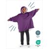 imageBare Home Wearable Blanket BCozy Hoodie  Soft Plush Sherpa  Warm and Cozy  Oversized Wearable Blanket  Adult ampamp Kid Sizes14  Plum