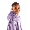 imageBare Home Wearable Blanket BCozy Hoodie  Soft Plush Sherpa  Warm and Cozy  Oversized Wearable Blanket  Adult ampamp Kid Sizes15  Lavender