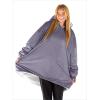 imageBare Home Wearable Blanket BCozy Hoodie  Soft Plush Sherpa  Warm and Cozy  Oversized Wearable Blanket  Adult ampamp Kid Sizes16  Dusty Purple