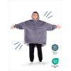 imageBare Home Wearable Blanket BCozy Hoodie  Soft Plush Sherpa  Warm and Cozy  Oversized Wearable Blanket  Adult ampamp Kid Sizes16  Dusty Purple