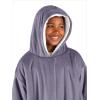 imageBare Home Wearable Blanket BCozy Hoodie  Soft Plush Sherpa  Warm and Cozy  Oversized Wearable Blanket  Adult ampamp Kid Sizes16  Dusty Purple