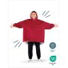 imageBare Home Wearable Blanket BCozy Hoodie  Soft Plush Sherpa  Warm and Cozy  Oversized Wearable Blanket  Adult ampamp Kid Sizes17  Red