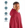 imageBare Home Wearable Blanket BCozy Hoodie  Soft Plush Sherpa  Warm and Cozy  Oversized Wearable Blanket  Adult ampamp Kid Sizes17  Red