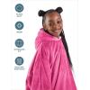imageBare Home Wearable Blanket BCozy Hoodie  Soft Plush Sherpa  Warm and Cozy  Oversized Wearable Blanket  Adult ampamp Kid Sizes18  Pink