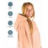 imageBare Home Wearable Blanket BCozy Hoodie  Soft Plush Sherpa  Warm and Cozy  Oversized Wearable Blanket  Adult ampamp Kid Sizes22  Peach