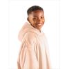 imageBare Home Wearable Blanket BCozy Hoodie  Soft Plush Sherpa  Warm and Cozy  Oversized Wearable Blanket  Adult ampamp Kid Sizes22  Peach
