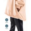 imageBare Home Wearable Blanket BCozy Hoodie  Soft Plush Sherpa  Warm and Cozy  Oversized Wearable Blanket  Adult ampamp Kid Sizes22  Peach