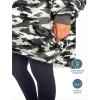 imageBare Home Wearable Blanket BCozy Hoodie  Soft Plush Sherpa  Warm and Cozy  Oversized Wearable Blanket  Adult ampamp Kid Sizes25  Camo  Grey