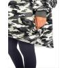 imageBare Home Wearable Blanket BCozy Hoodie  Soft Plush Sherpa  Warm and Cozy  Oversized Wearable Blanket  Adult ampamp Kid Sizes25  Camo  Grey