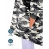 imageBare Home Wearable Blanket BCozy Hoodie  Soft Plush Sherpa  Warm and Cozy  Oversized Wearable Blanket  Adult ampamp Kid Sizes25  Camo  Grey
