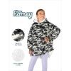 imageBare Home Wearable Blanket BCozy Hoodie  Soft Plush Sherpa  Warm and Cozy  Oversized Wearable Blanket  Adult ampamp Kid Sizes25  Camo  Grey