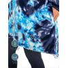 imageBare Home Wearable Blanket BCozy Hoodie  Soft Plush Sherpa  Warm and Cozy  Oversized Wearable Blanket  Adult ampamp Kid Sizes27  Tie Dye  Dark Blue