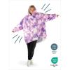 imageBare Home Wearable Blanket BCozy Hoodie  Soft Plush Sherpa  Warm and Cozy  Oversized Wearable Blanket  Adult ampamp Kid Sizes29  Tie Dye  Pink
