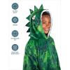 imageBare Home Wearable Blanket BCozy Hoodie  Soft Plush Sherpa  Warm and Cozy  Oversized Wearable Blanket  Adult ampamp Kid Sizes30  Dinosaur