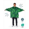 imageBare Home Wearable Blanket BCozy Hoodie  Soft Plush Sherpa  Warm and Cozy  Oversized Wearable Blanket  Adult ampamp Kid Sizes30  Dinosaur